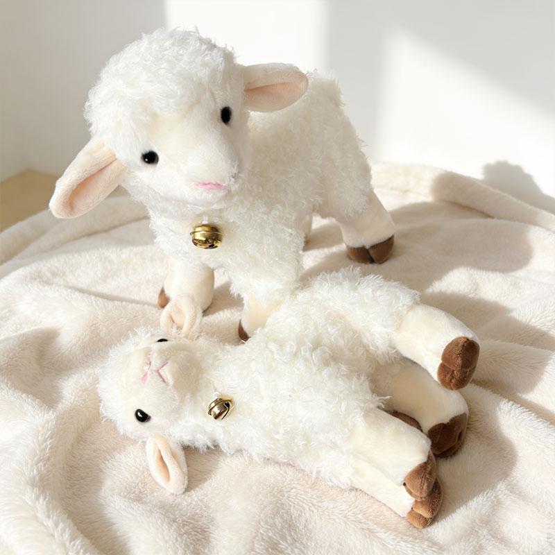 Bell Lamb Stuffed Animal Plush Toy Eid Ramadan Sheep Plushies Doll Middle Eastern Muslim Festival Bedroom Ornament Eid Al Fitr Fun for All Ages