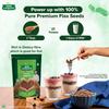 Tata Sampann Pure Flax Seeds 200gx Pack of 2 High Protein Dietary Fibre Source of Iron Omega 3 Rich Premium Raw Superfood