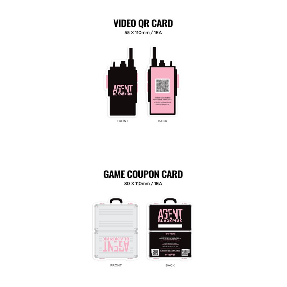 [Pre-order] BLACKPINK - The Game Photocard Collection AGENT BLACKPINK