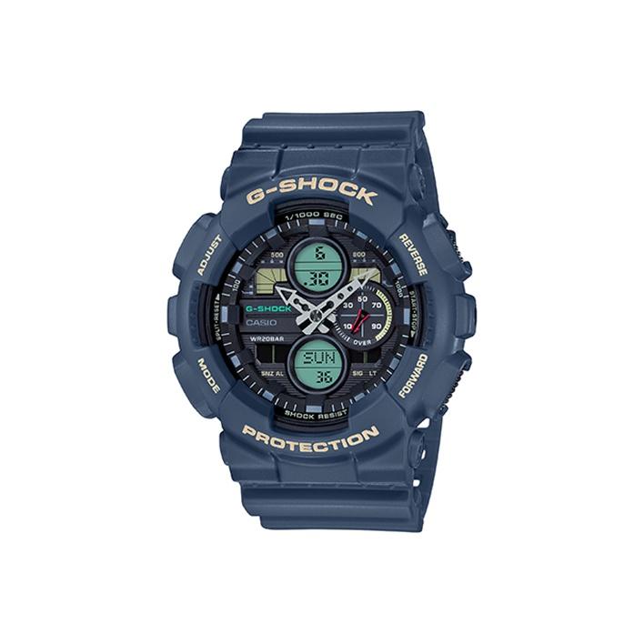 

CASIO Men Liquid Crystal/Analog Dual Display Series Green Watch GA-140-2APRBS GA-140-2APRBS Regular Regular Watch Box