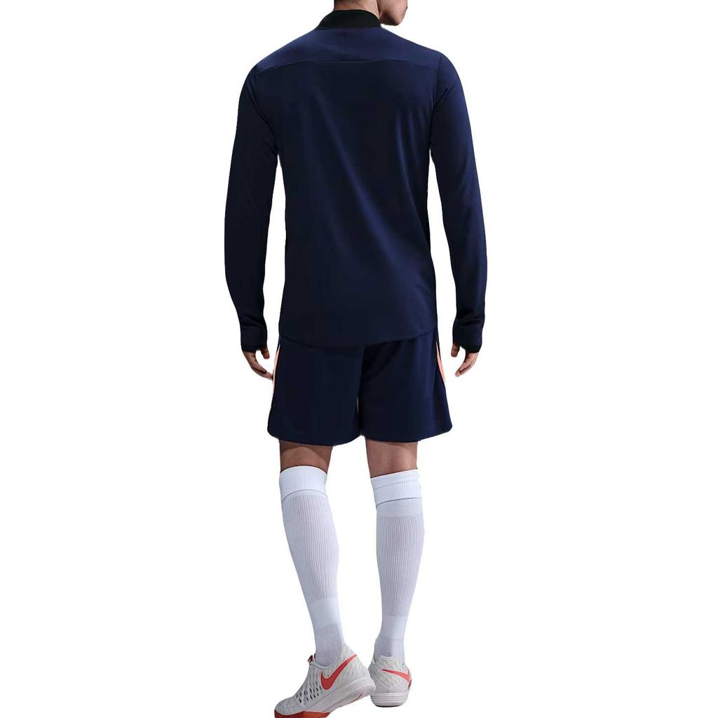 Nike Dri-Fit Swoosh Comfortable Fashion Simple Versatile Soccer Jersey Men jersey Navy-Blue HJ3784-492