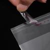 Transparent OPP Self-Adhesive Bag for Clothes, 10x18 Cm, Flat, Self-Sealing Packaging