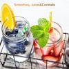 2 Pack Regular Mouth Mason Jars 16oz Glass Canning Jars with Airtight Lids for Preserving, Jam, Honey, Jelly, Wedding Favors, Sauces, Meal Prep,