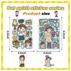 8 Styles of Small Dumplings for Space-time Wear Stickers DIY Mobile Phone Case Decoration Korean Ins Waterproof