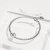 Jbans Classic Double Face Hope-Filled Daisy Pendant Surgical Chain Bracelet (C2401Ac1138_Sv)