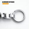 1Pc Car Key Chain Keyring Pendant Metal Keychain Holder Accessories For Lexus RX 300 IS 250 300 GX 400 460 UX 200 NX LX GS ES SC