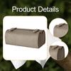 Tissue Box Cover Elegant Convenient Rectangular Napkin Dispenser Tissue Paper Holder for Table Bedroom Countertop Restaurant Car