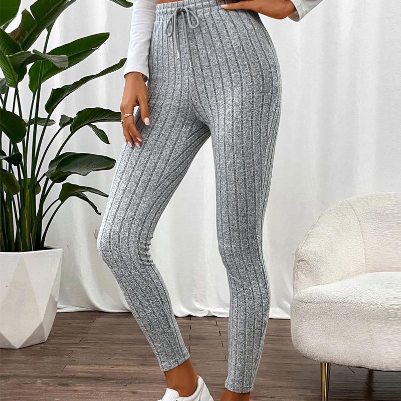 Women Drawstring Gym Leggings Autumn Winter Athletic Workout Leggings Training Yoga Pants Hip Breathable Sports Fitness Tights