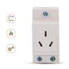UK US EU FR IT Standard Modulare DIN-Schienensteckdose 10A 16A 25A 250V Industrielle Verteilerdose AC30 Steckdosen Adapter Verbinder