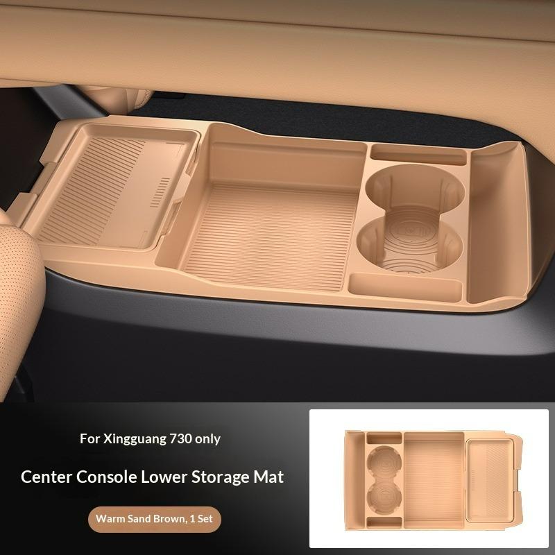 

Suitable for 25 Models of Starlight 730 Central Control Lower Silicone Storage Box Glasses Storage Box Car Supplies Accessories