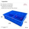 Divided Plastic Parts Organizer Box
