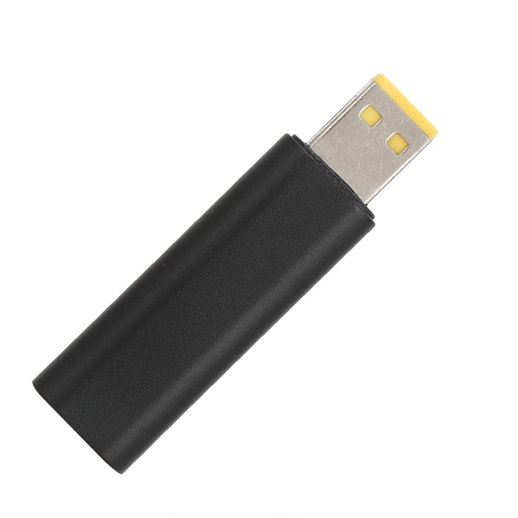 Adapter TypeC Female To Small Tetragonum Mouth Male Straight Converter for Lenovo Laptop PD Charging 12V