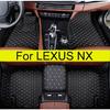 Car Floor Mats For LEXUS NX Series 200 300h 300 200t 2015 2016 2017 2018   Year  Auto Leather Foot Pads Automobile