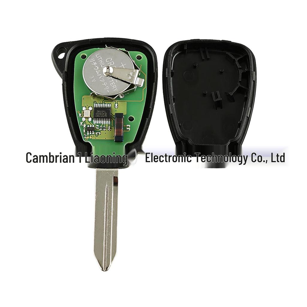 Fits 3-Button Dodge Caliber/Dakota Key Remote KOBDT04A