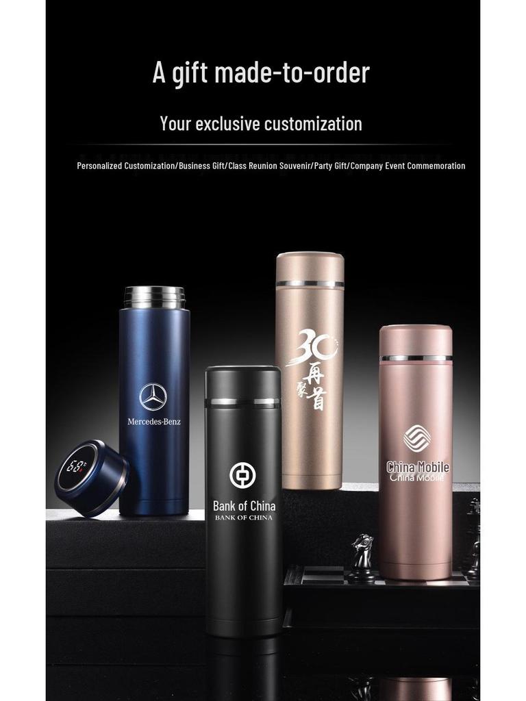 Creative Smart Temperature 304 Stainless Steel Insulated Water Cup