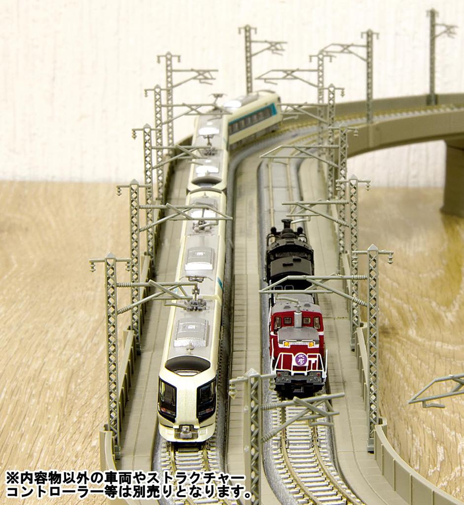 Rokuhan Z Gauge Double Track Elevated Line Set R095 Railway Model Supplies