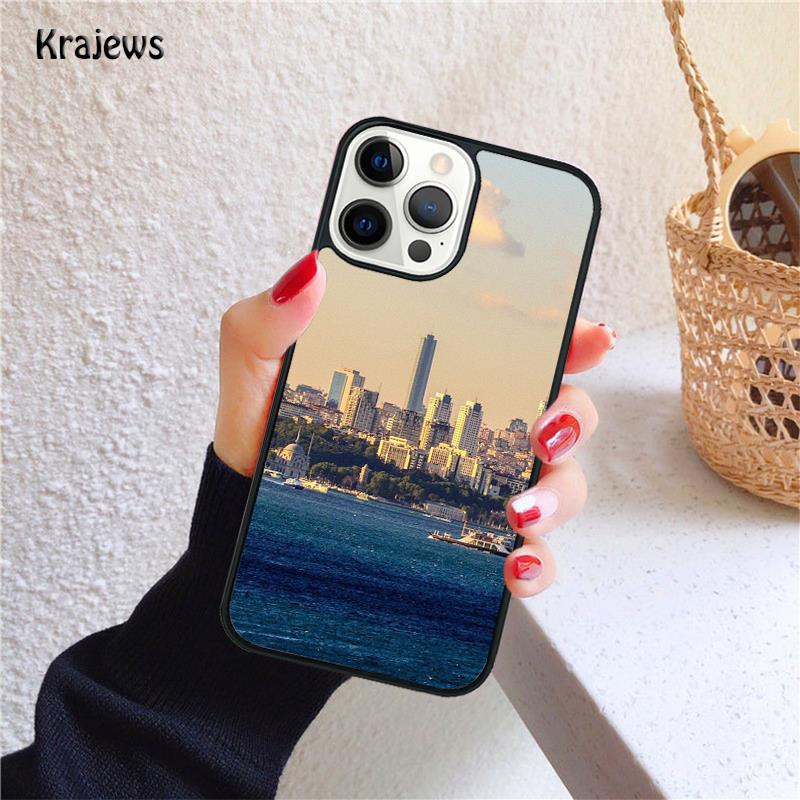 

Мягкий чехол для телефона Istanbul Coque для iPhone 14 XR X XS Max 5S 6S 7 8 Plus SE 2020 11 12 13 Pro Max, мини-чехол для телефона Samsung S22ultra