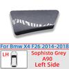 Car Accessories Front Bumper Headlight Washer Nozzle Cover For BMW X4 F26 2014-2018 Trim Lid Sprayer Shell Cap #51117389892
