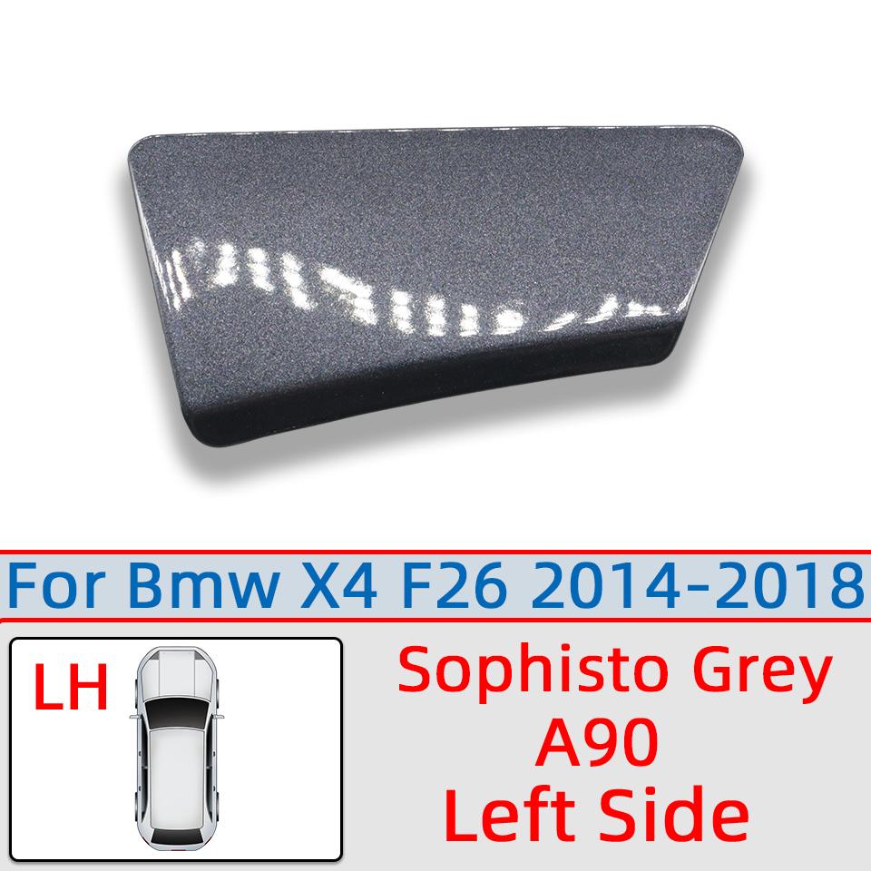 Car Accessories Front Bumper Headlight Washer Nozzle Cover For BMW X4 F26 2014-2018 Trim Lid Sprayer Shell Cap #51117389892