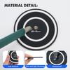 Car Logo Water Cup Pad Anti-slip Coaster Mat Auto Accessories For Alfa Romeo 159 Giulietta Giulia 147 Mito 156 159 166 GT Zj9