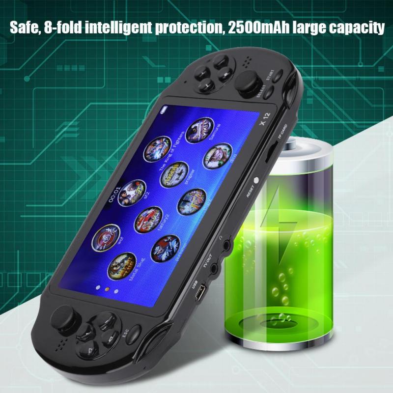Buy X12 Game Console Portable Handheld Nostalgia Game Machine Dual ...