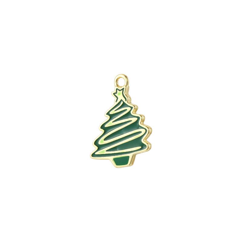 Color Dripping Christmas Tree Pendant Personalized Diy Christmas Ornaments Pendant Vd 2085-89