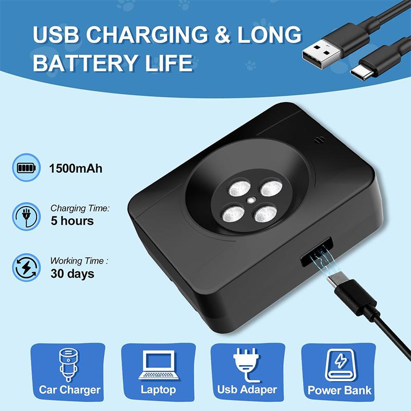 Ultrasonic Dog Barking Deterrent Devices, Auto Barking Control Devices With 3 Modes, Barks No More Dog Training Device