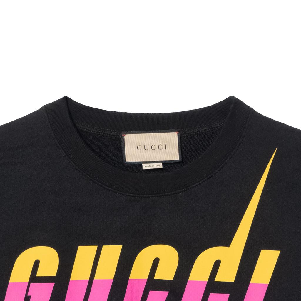 GUCCI Blade Logo-print Cotton Sweatshirt 715919-XJFL9-1152