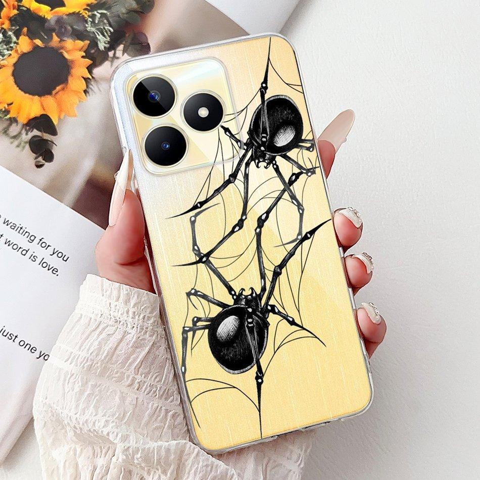For Realme Note 50 Fashion Cool Pattern Phone Case For Realme Note50 RMX3834 Soft Silicone TPU Cases