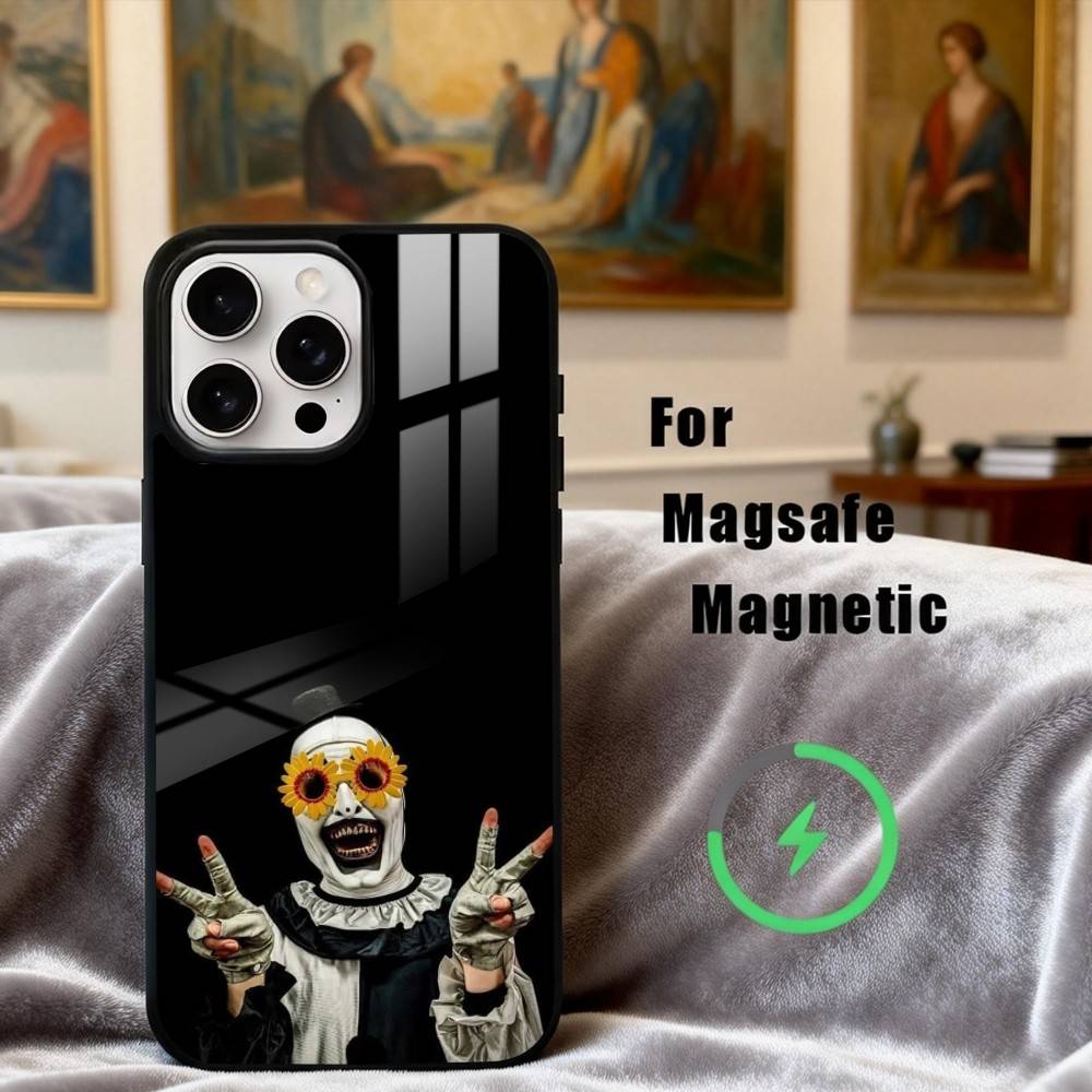 

movie T-thrilling T-Terrifier-R Phone Case For iPhone17,16,15,14,13,12,11 Plus,Pro Max Magnetic For Magsafe Wireless Charging iPhone12PRO