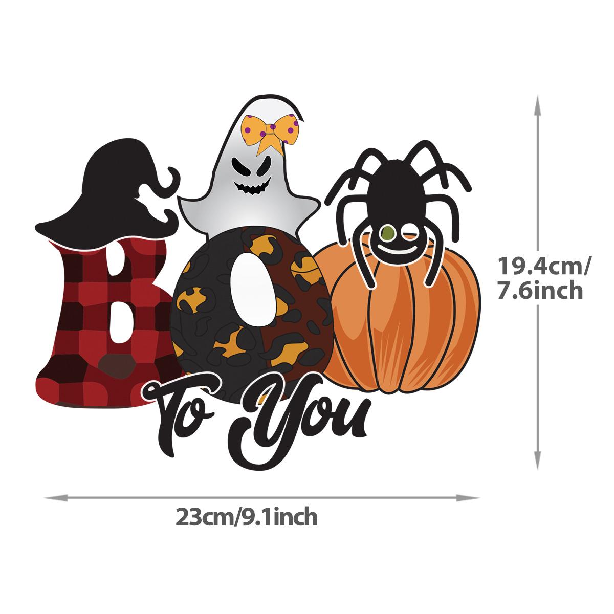 

Halloween ghost costume transfer iron, heat-pressed stickers, patches, clothes, T-shirts, sweatshirts with Diy hats