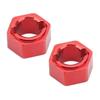4Pcs Easy Installation 7mm Hex Wheel Hubs Adapter for FMS FCX24 1/24 RC Car RC Off-Road Car