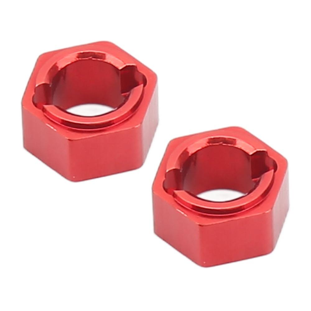4Pcs Easy Installation 7mm Hex Wheel Hubs Adapter for FMS FCX24 1/24 RC Car RC Off-Road Car