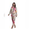 Kalaanj Reyon Bland Regular Women Kurta Set (KALSS24SK-6_SP-83-L_Multicolor