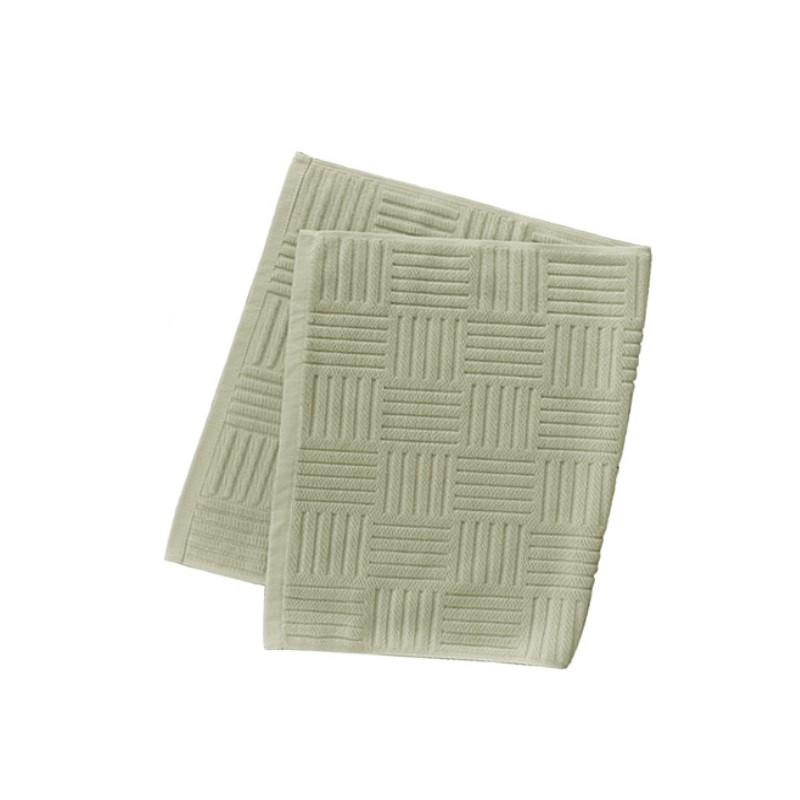 Inyahome Luxury Bath Mat Towels Cotton Absorbent Hotel Spa Shower Floor Towels Carpets Set for Bathroom Rug Pad 20 X 32 Inches