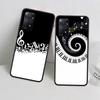 Piano Keys Musical Phone Case For Redmi 13C 14C Note 13 14 Pro 5G Plus 12 12C 10 10A 10C 9 9A 9C 9T 8 8A K70 Pro Xiaomi Cover Si