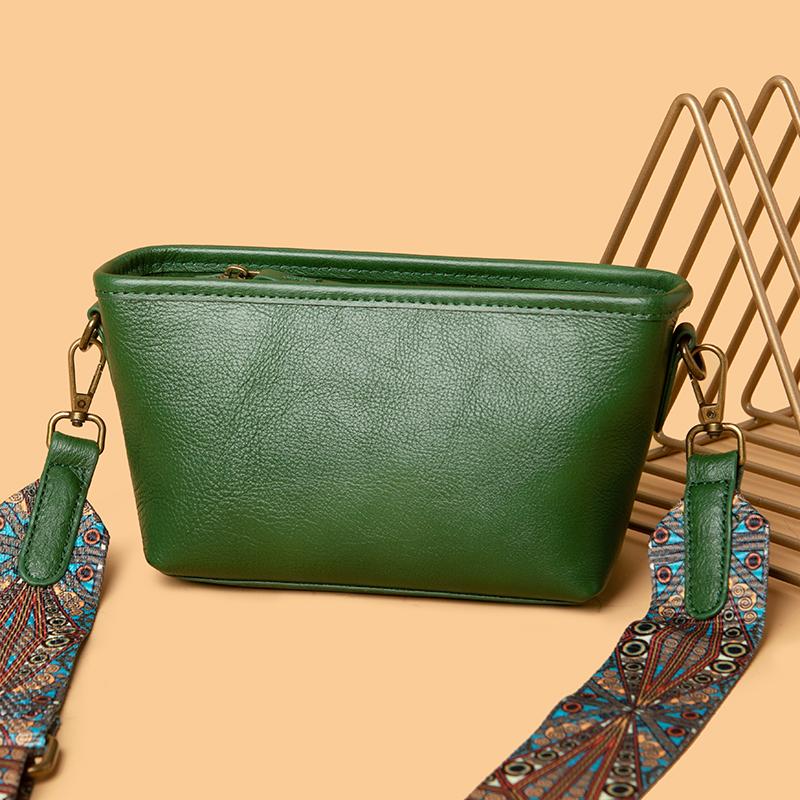 Luxury leather messenger bags for women  high quality bags and purses  feminine shoulder crossbody shopper bag