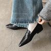 Fashion 2025 Autumn Low Heels Women Pumps Pointed Toe Concise Office Lady Working Shoes Woman Genuine Leather Pumps Basic Women Shoes