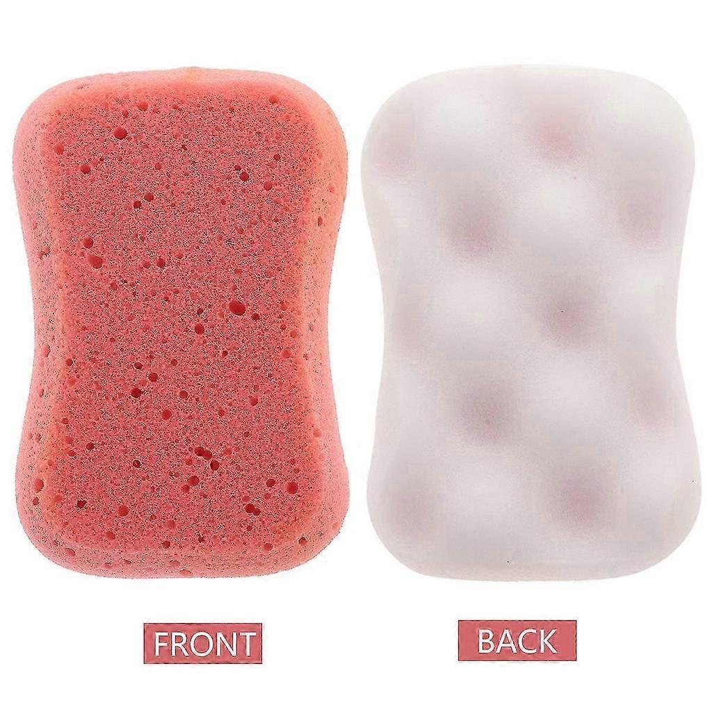 Shower Sponge Bath Sponges for Bathing Home Use Skin Cleaning Body Wash Pads 14.00x8.00x5.00cm Size 4pcs