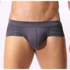 U Convex Pouch Briefs For Men Sexy Underwear Soft Panties Mini Boxer Brief Bikini Trunks Breathable Underpants Solid Lingerie