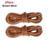 Sport Shoe Coloured Boots Laces Strings Leather Dress Shoes Round Waxed Shoelaces Shoe Laces Cord
