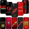 Morocco Flag Phone Case for Samsung Galaxy A01 A02 A02S A03 Core A03S A05 A05S A06 A10 A10S A16 A20 A20S A35 S10 Lite S10+ S10e