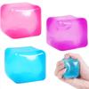 Stress Terning Squishy Fidget Legetøj til Afslapning Høj Densitet Gel Fyldt Fidgets til Klasseværelset Sensoriske Beroligende Legetøj til Børn Voksne