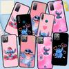 Phone Case for iPhone 17 16 15 Plus XR 16E Huawei P30 P20 Lite Redmi Note 14 12 11 13 Pro Max OPPO A60 A80 A40 A18 A38 Blue Lilo Cartoon Stitch Cover