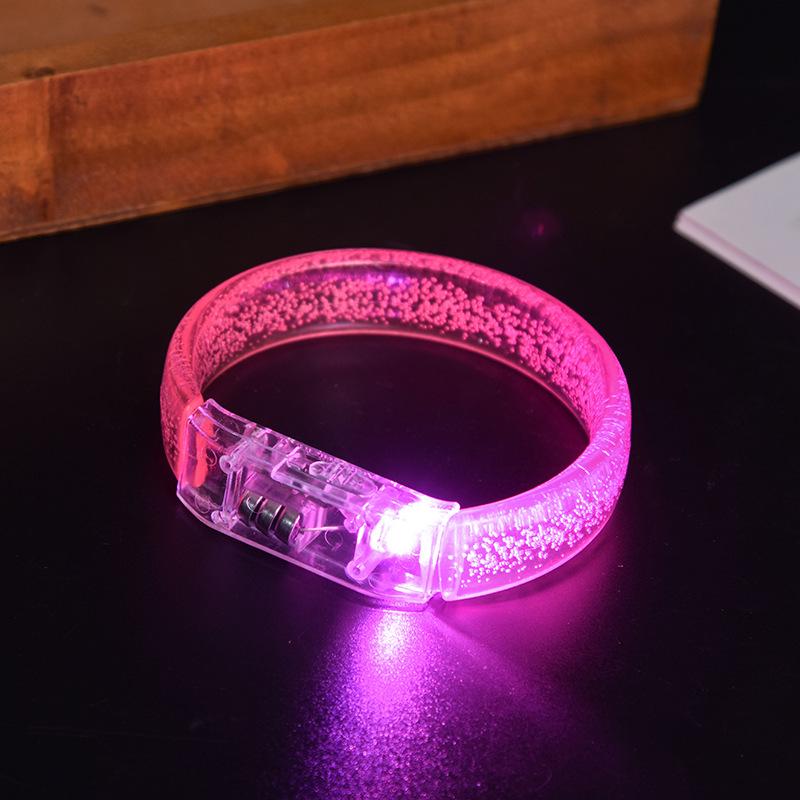 Braccialetto LED a Bolle Acriliche - Braccialetto Luminoso per Concerti e Festival