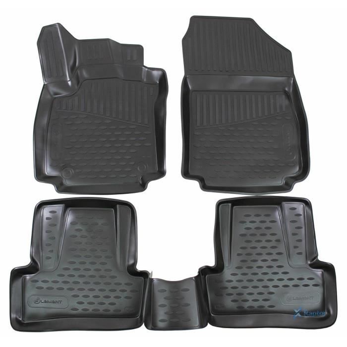 J&;J AUTOMOTIVE | Exkluzivní 3D gumové koberce pro Renault Clio 4 2012-2019