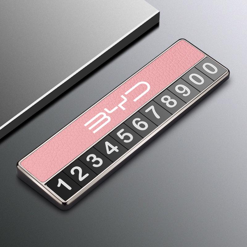 BYD Temporary Parking Number Plate for Song Pro/Max, Yuan, Qin PLUS, Dolphin, Tang Cars