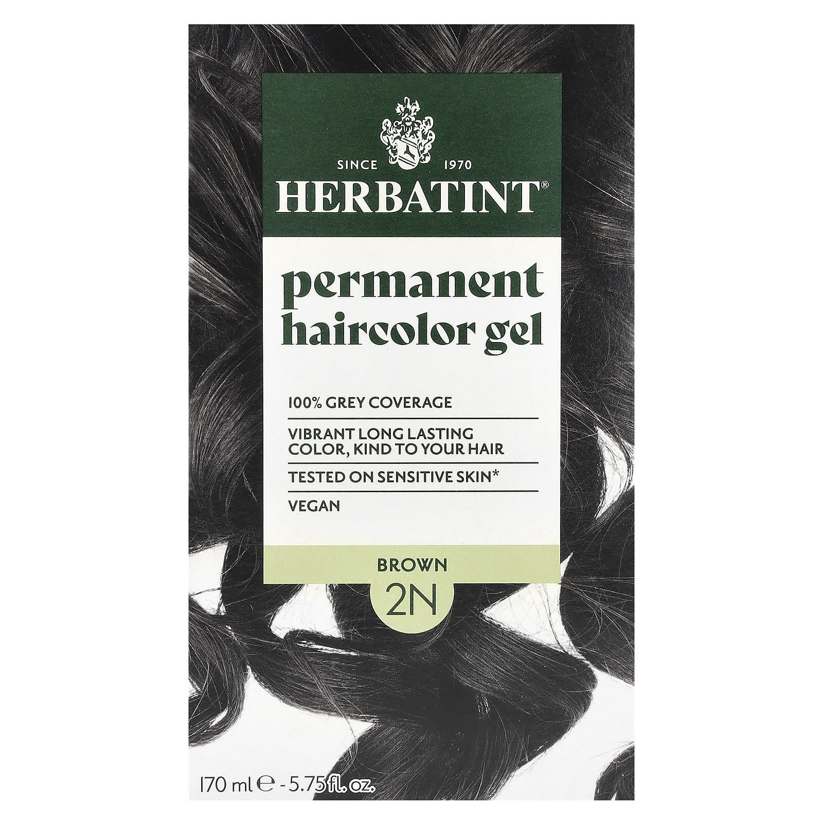 

Permanent Color Gel, 2N, Brown, 135Ml (4.56Fl Oz)