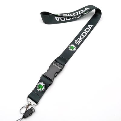 1 ks Krční popruhy Šňůrka Klíč Mobilní telefon Pracovní ID karta Visící lano Pro Skoda Octavia A5 A7 RS Fabia Superb Rapid Kodiaq Karoq
