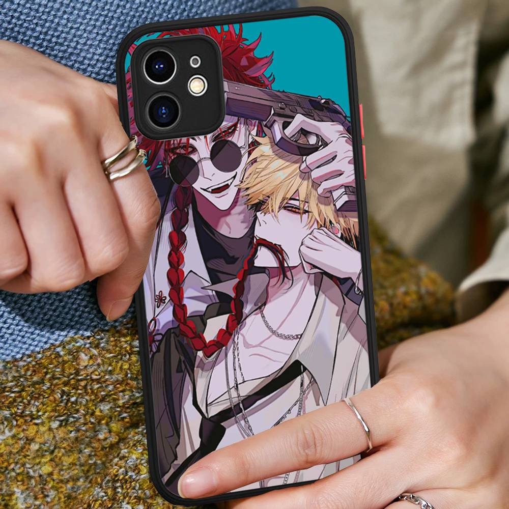 Anime TV Link Click Phone Case For iPhone 16e 16 15 14 13 12 11 Pro Max X XS Max Plus Matte Clear